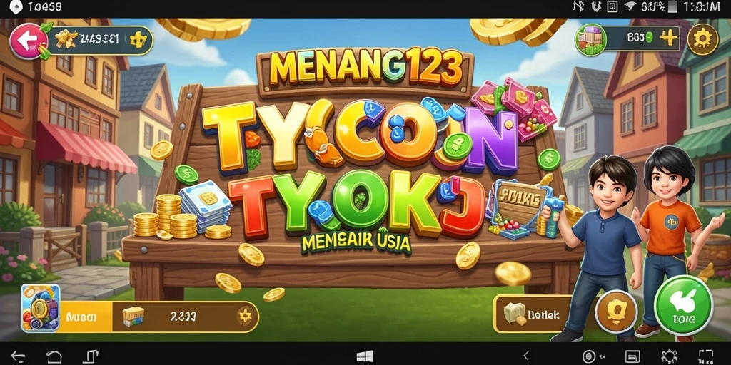 Gameplay seru di MENANG123 menampilkan pengelolaan bisnis yang menarik.