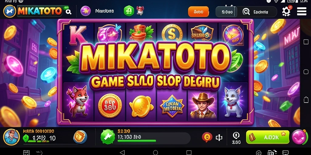 Tampilan menarik dari gameplay MIKATOTO yang penuh aksi.